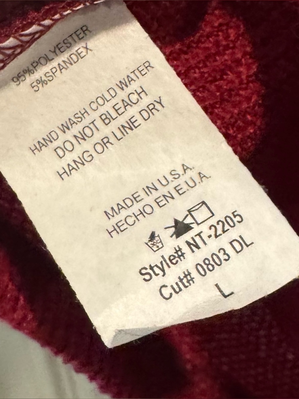 Magic Fit Textured Knit Sweater in Raspberry Red - Picture 6 of 6